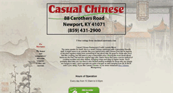 Desktop Screenshot of casualchinese.com